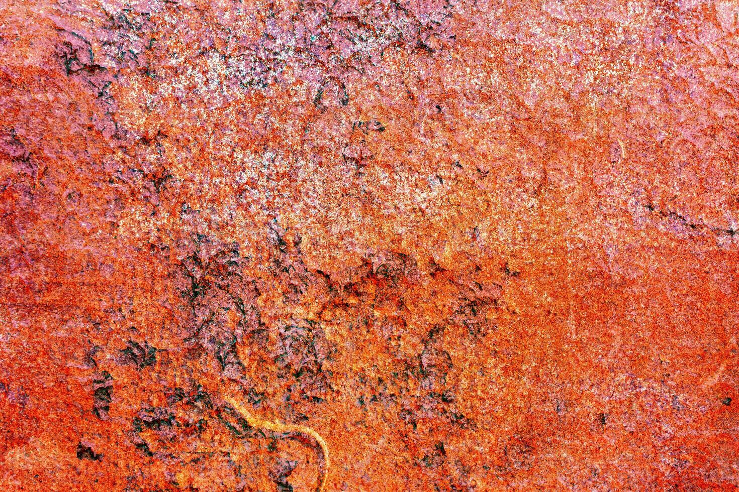 texture abstraite de métal rouillé. un mur de métal rouillé fissuré. arrière-plan pour la conception photo