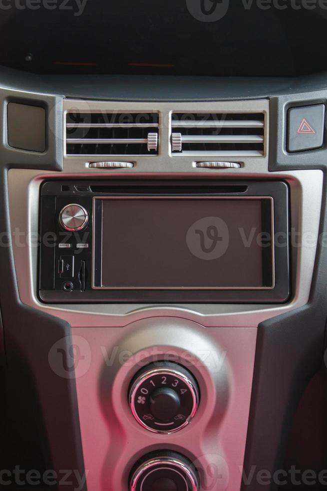 panneau de console de la voiture photo