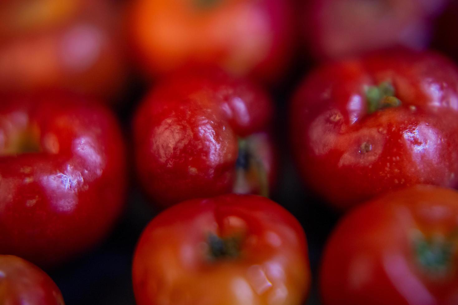 fruits brésiliens acérola tomate alimentaire photo