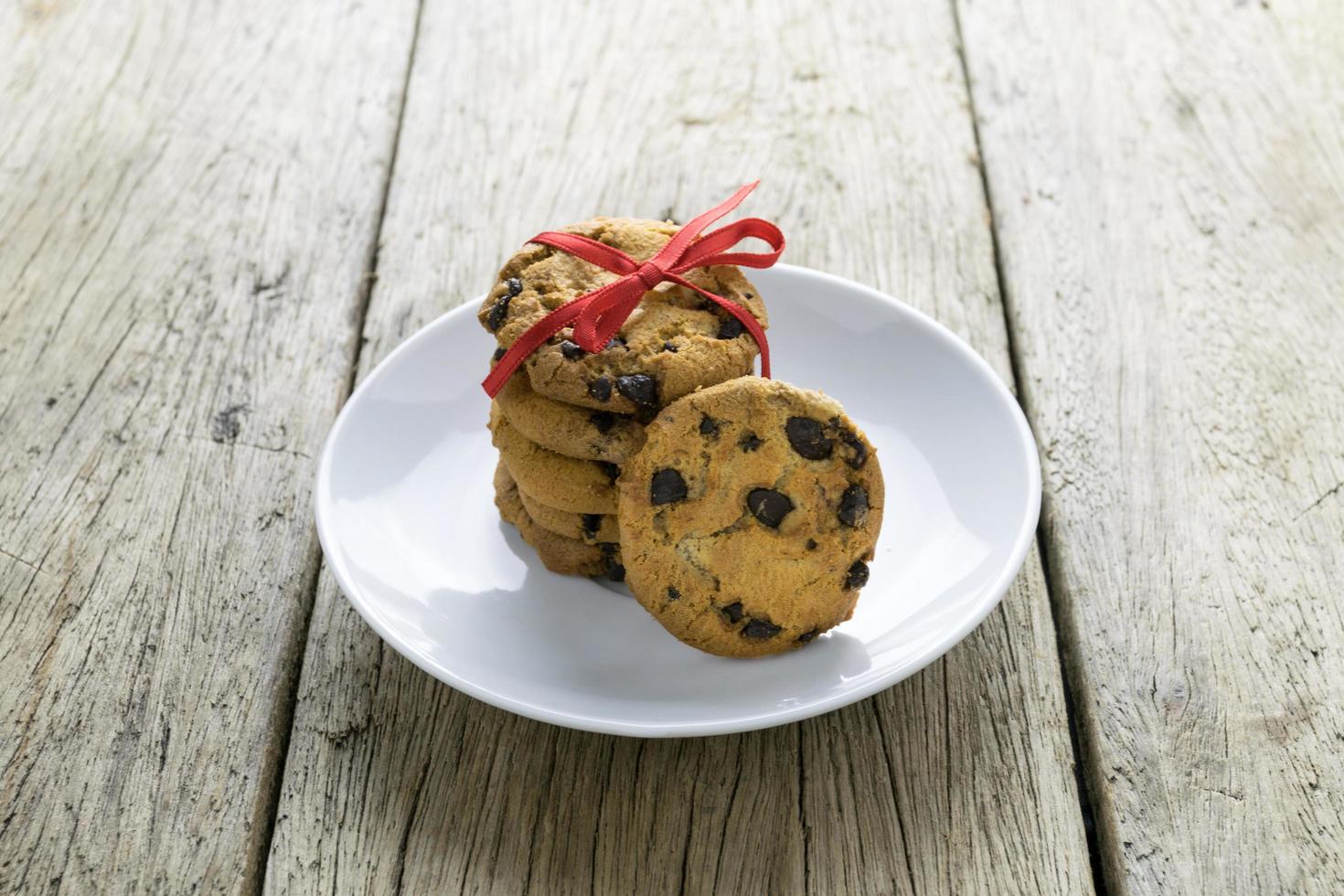 biscuits sur table en bois photo