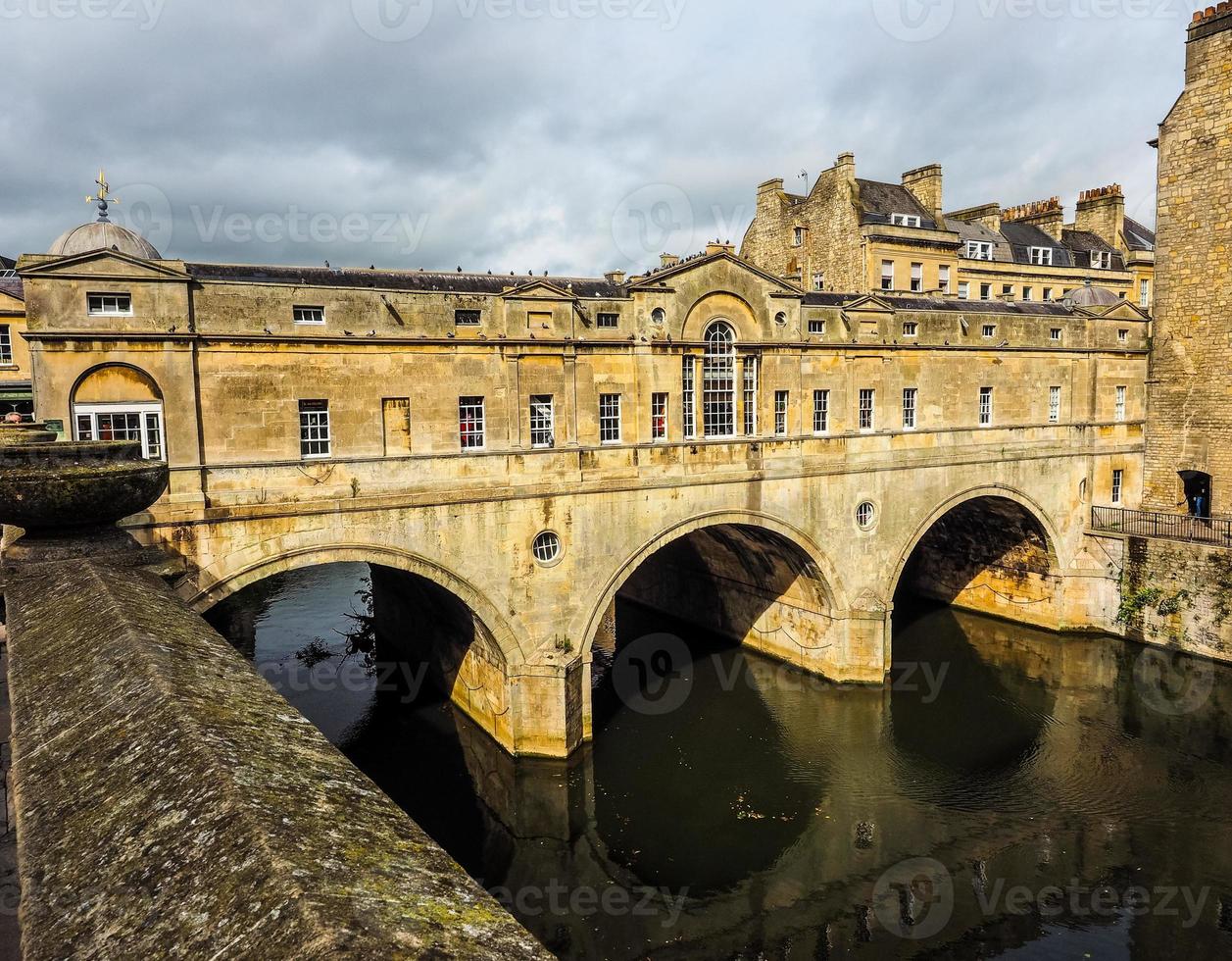 pont hdr pulteney dans le bain photo