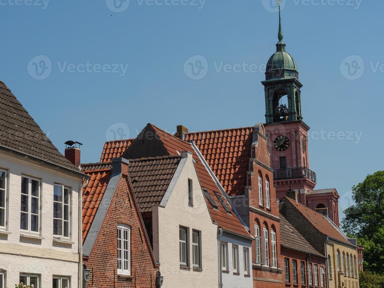 la vieille ville de friedrichstadt en allemagne photo