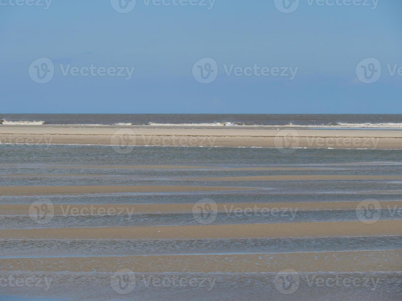 l'île de baltrum en mer du nord photo