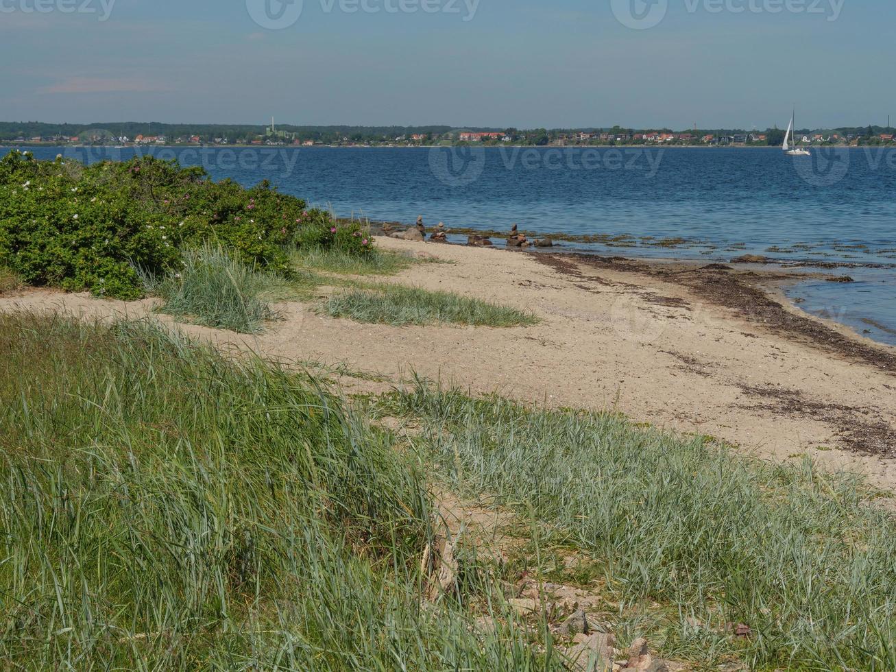 randonnée à la mer baltique en allemagne photo