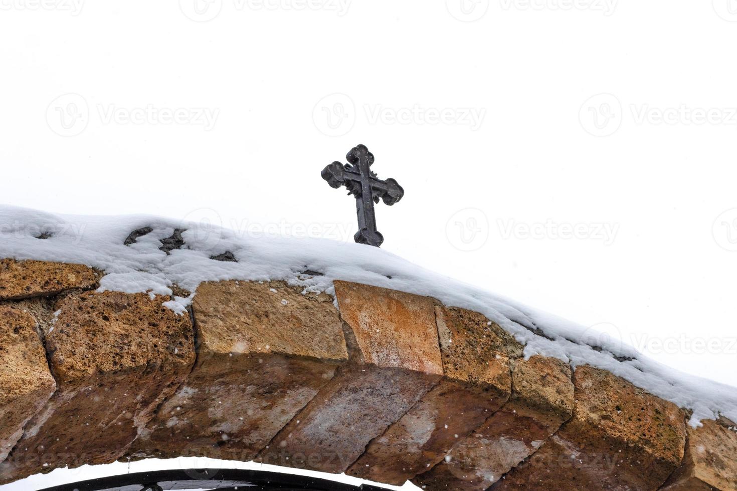 église d'odzun dans le village d'odzun de l'arménie lori. photo