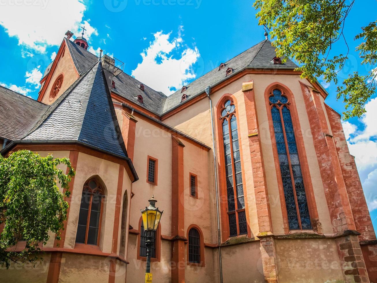 hdr église st stephan mayence photo