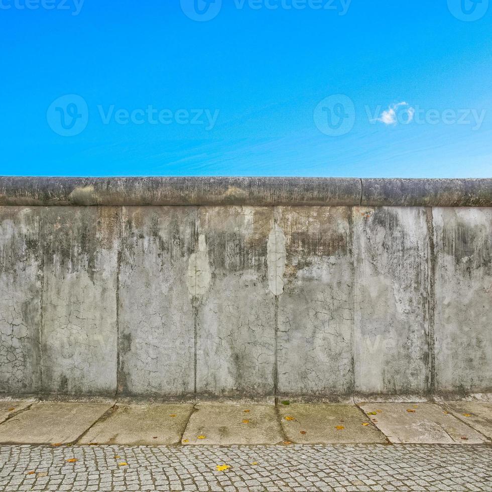 ruines du mur de berlin hdr photo