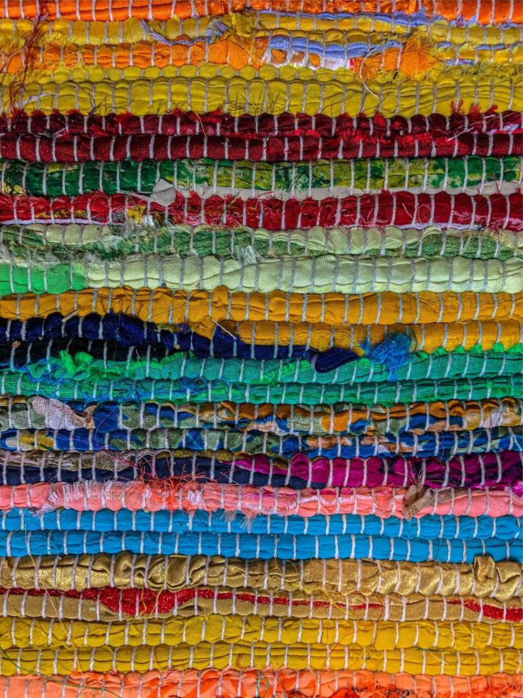 fond de tapis textile coloré. moquette photo