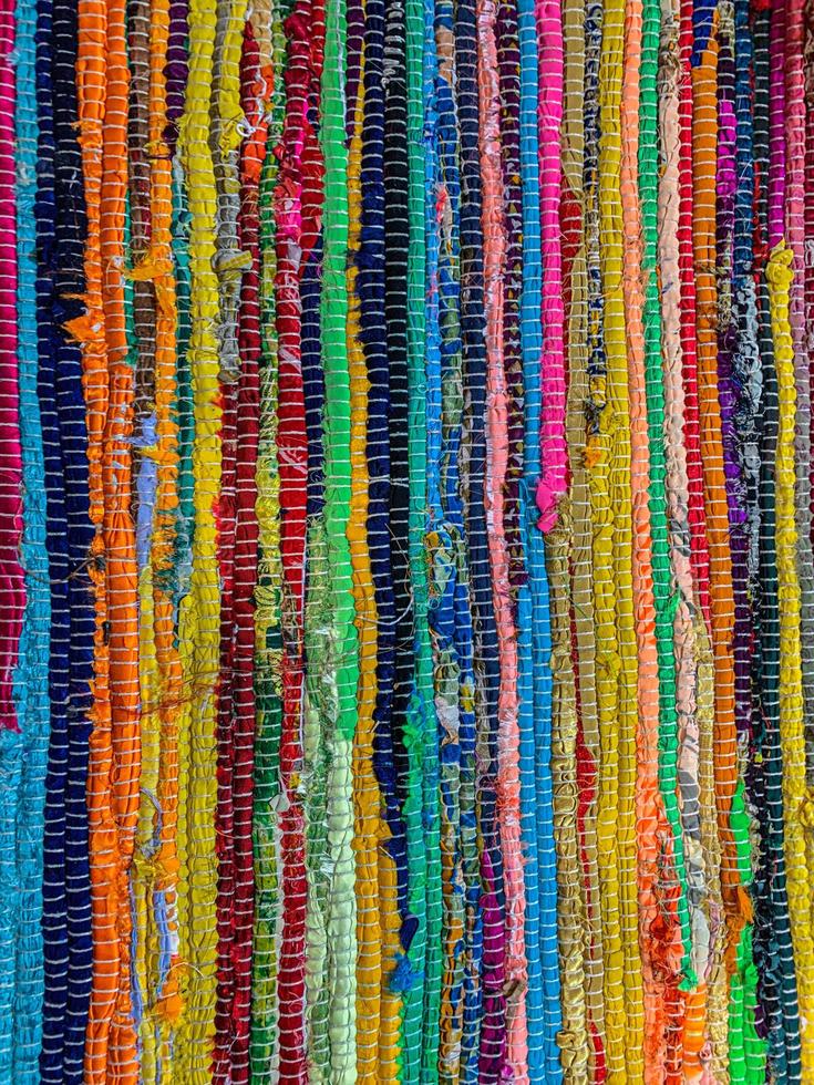 fond de tapis textile coloré. moquette photo