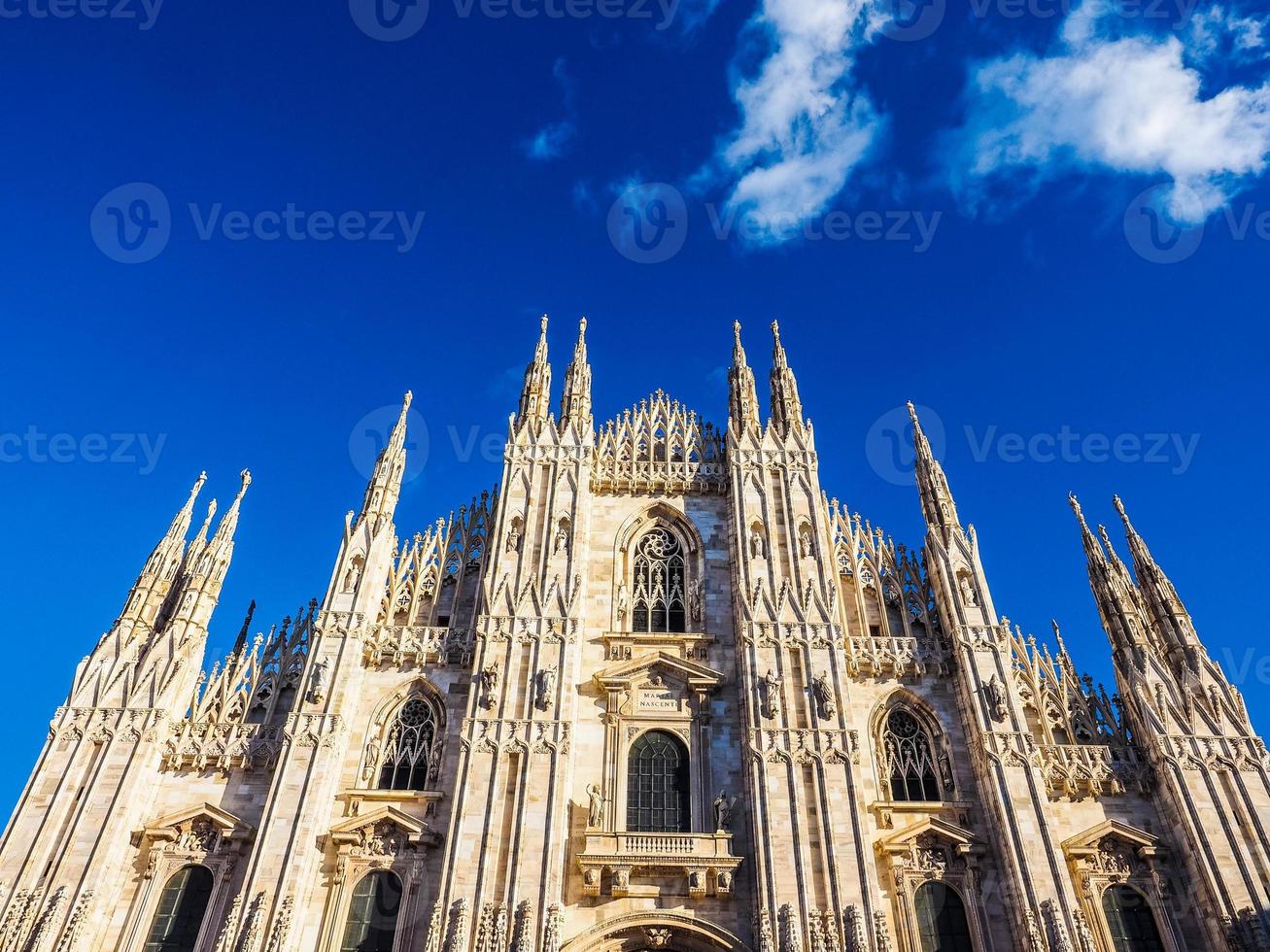 hdr duomo di milano milan cathédrale photo