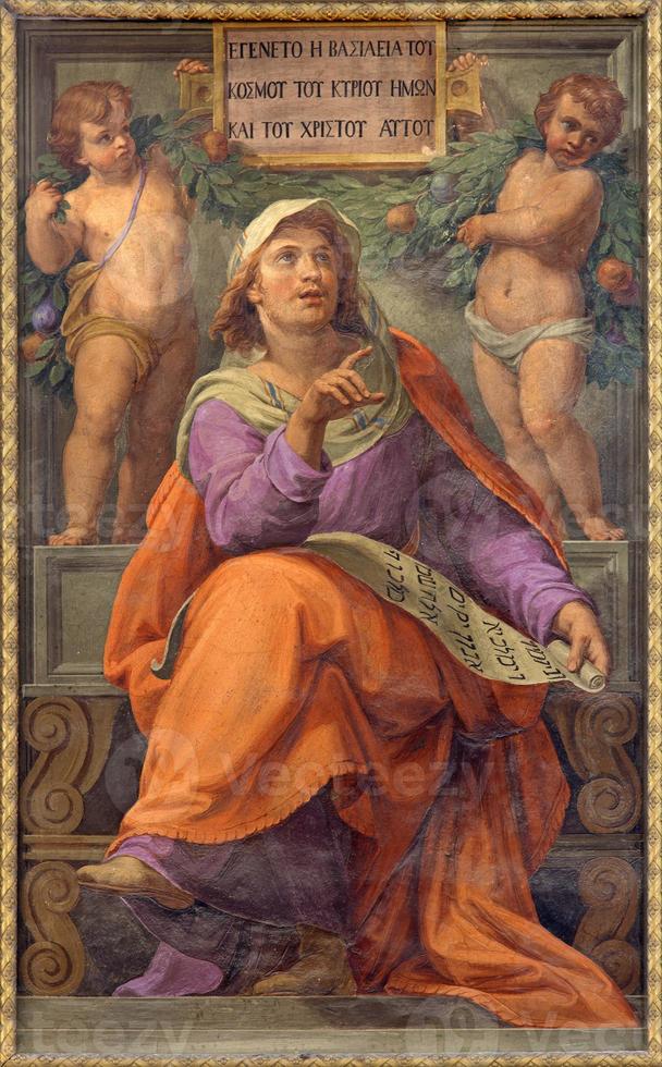 rome - le prophète daniel fresque photo