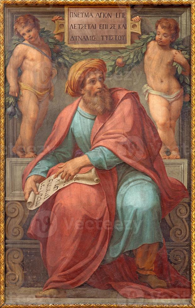 rome - la fresque du prophète ezéchiel photo
