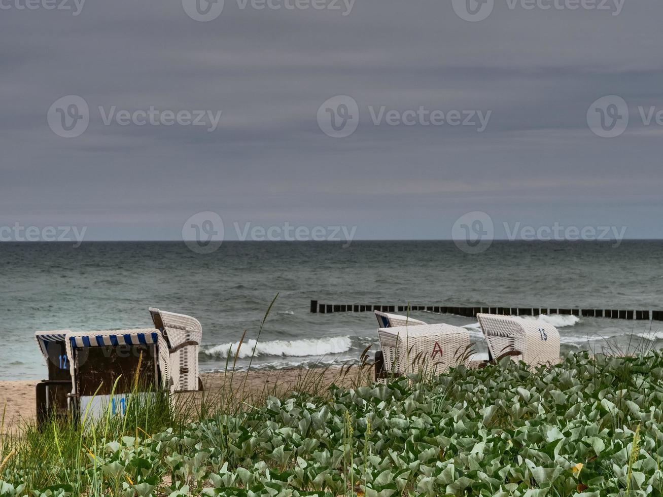 ahrenshoop à la mer baltique photo