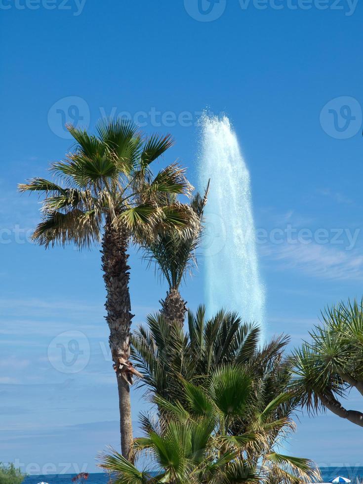 île de tenerife en espagne photo