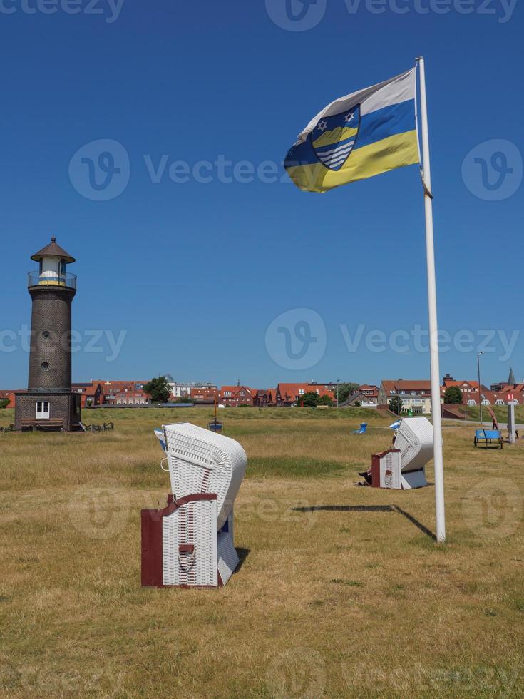 l'ile de juist en mer du nord photo