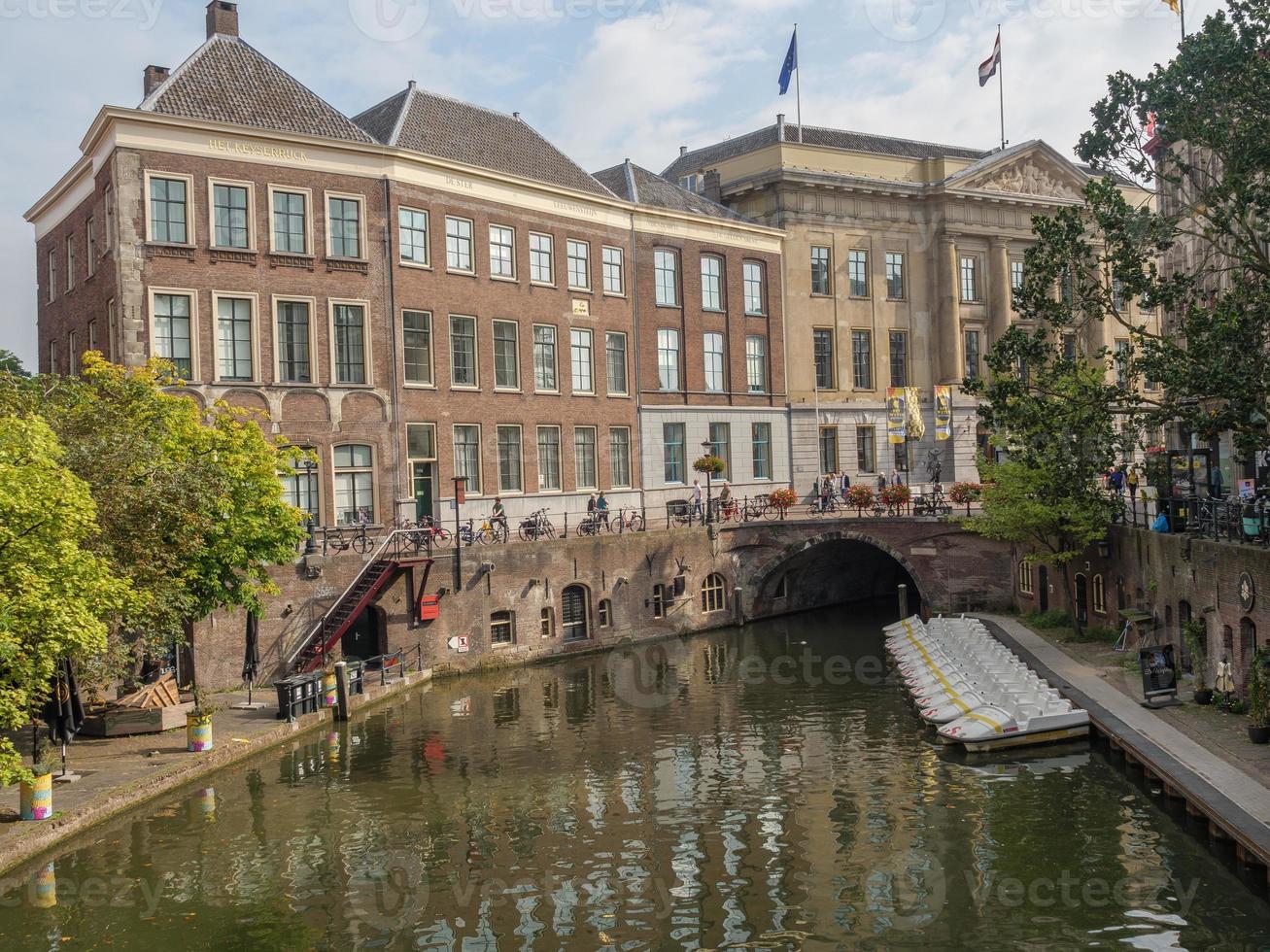 la ville d'Utrecht aux Pays-Bas photo