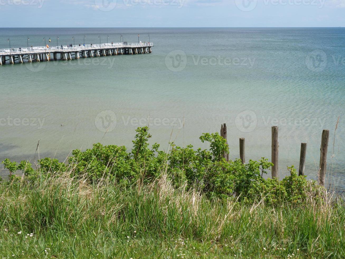 la mer baltique près de gdansk en pologne photo