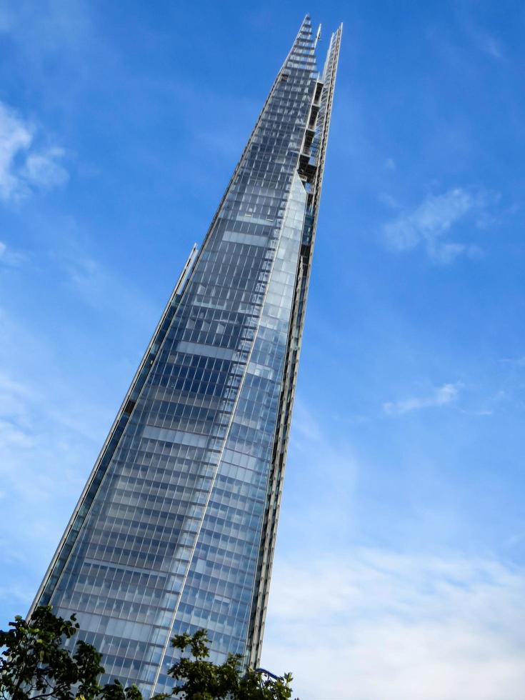 Londres , Royaume-Uni, 2012. vue sur le shard photo