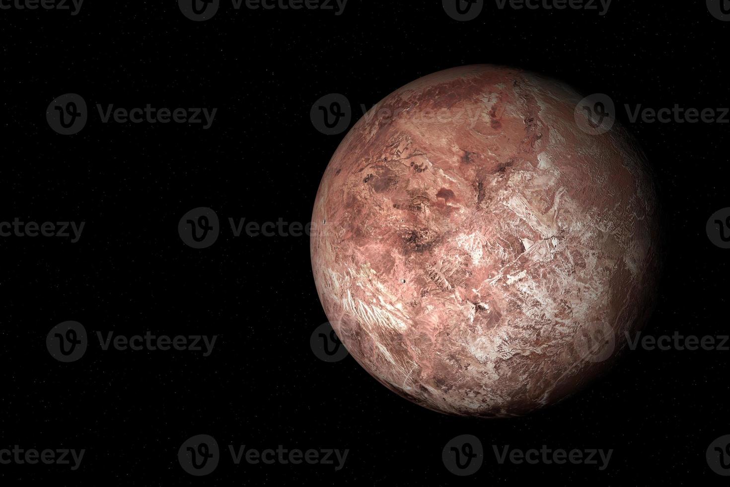 planète naine makemake - système solaire photo