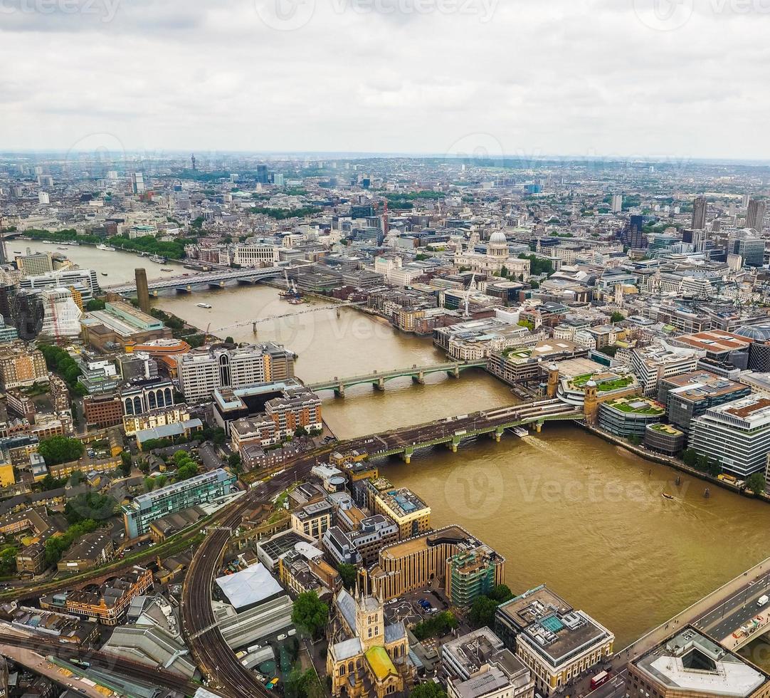 vue aérienne hdr de londres photo