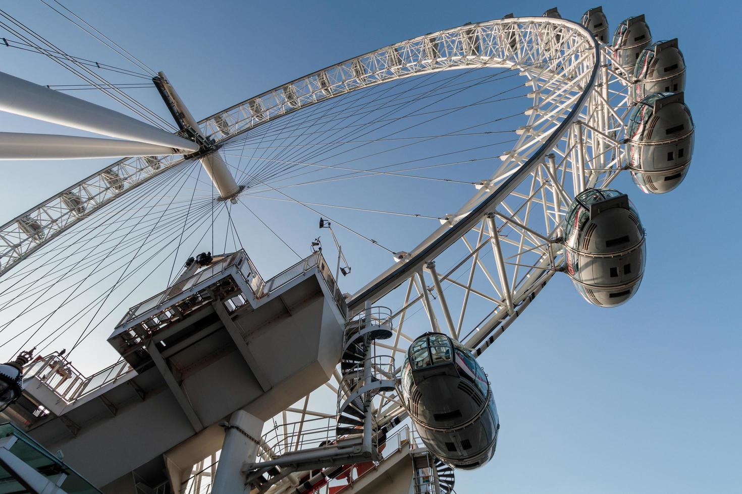 Londres, Royaume-Uni, 2016. vue sur le london eye photo