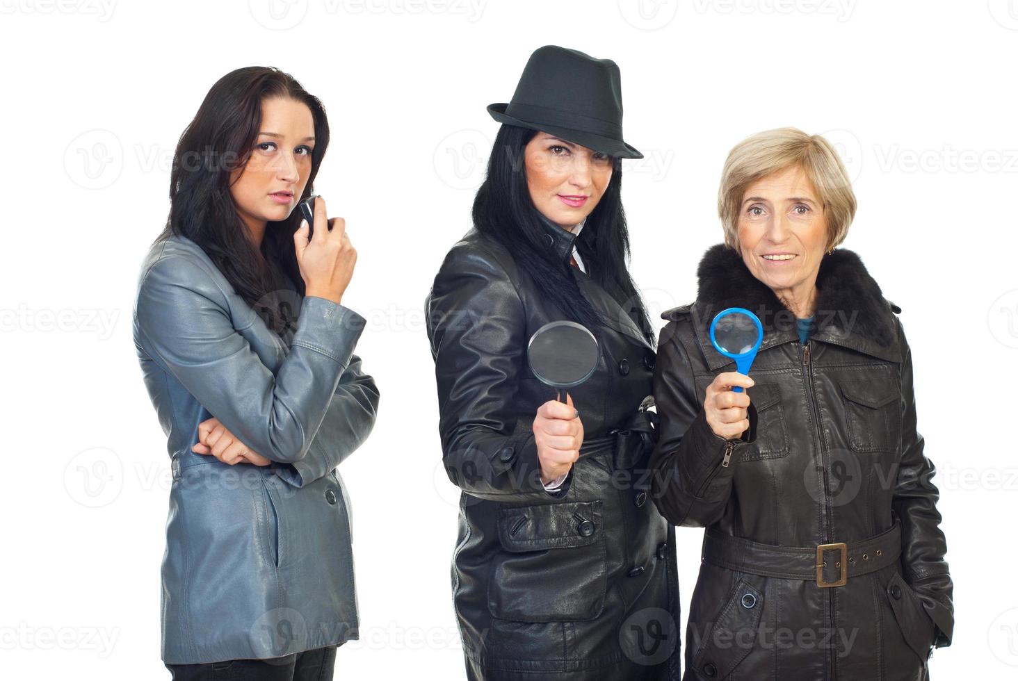 détectives femmes photo