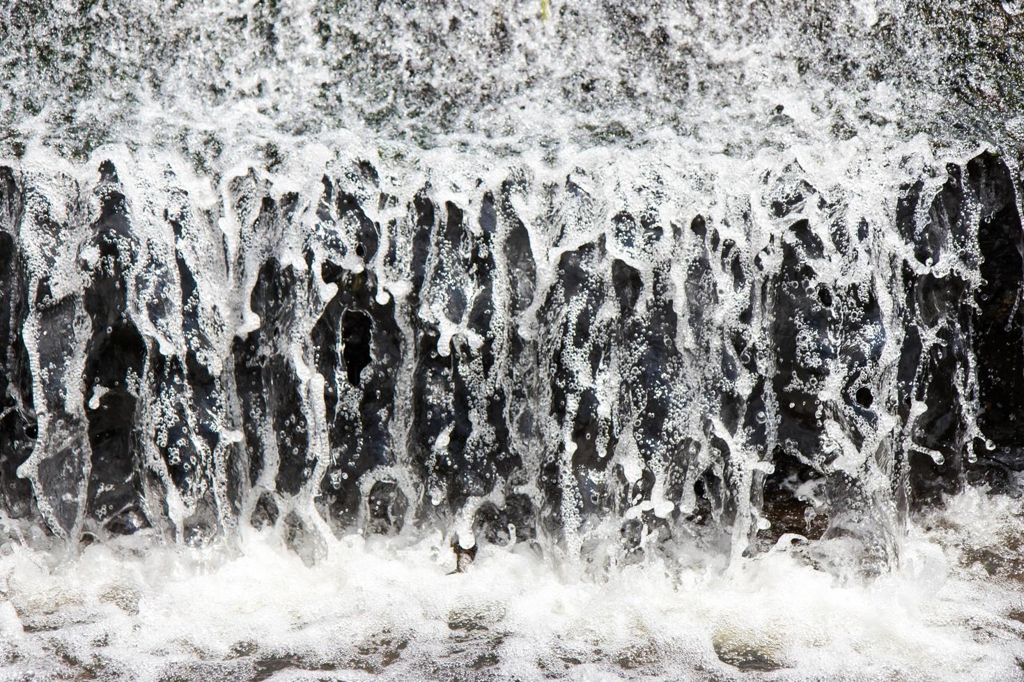 cascade abstraite en gros plan. photo