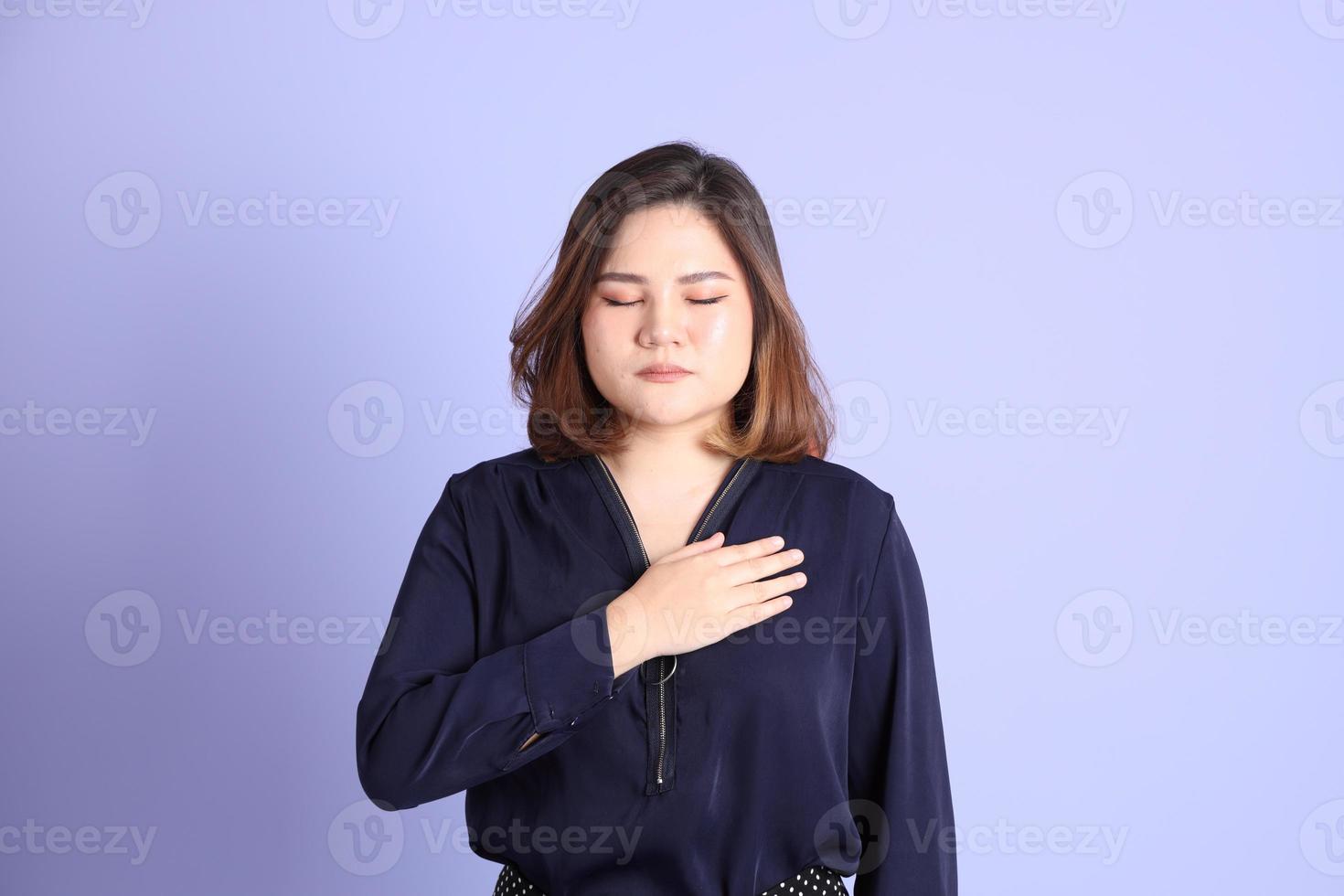 femme asiatique potelée photo