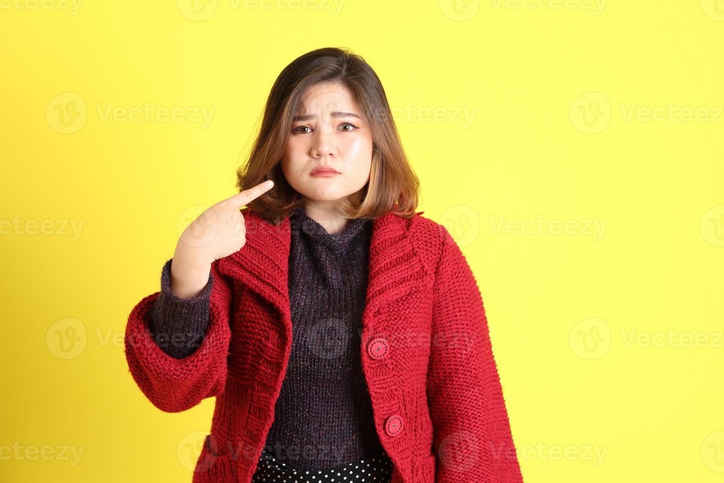 femme asiatique potelée photo