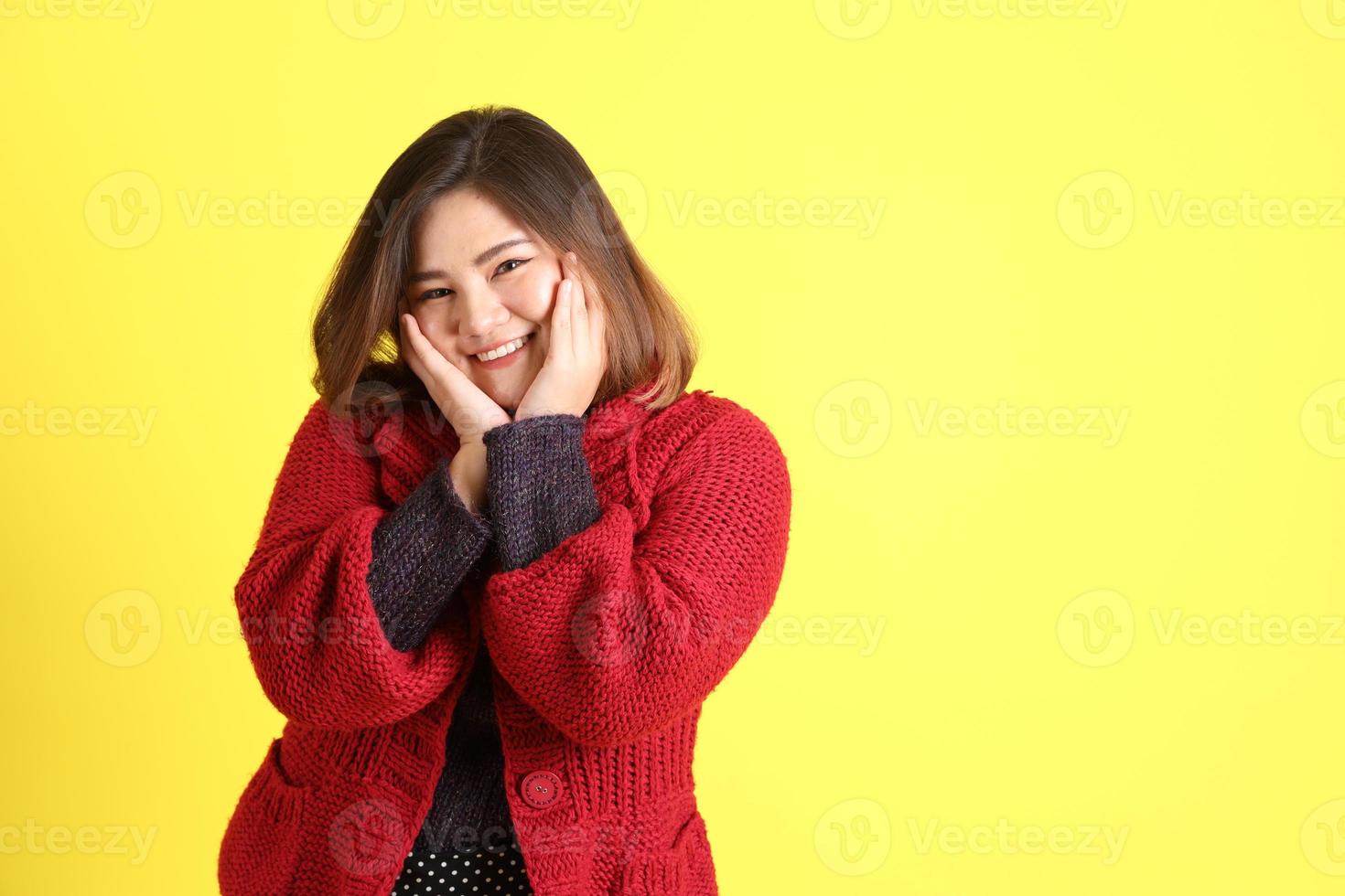 femme asiatique potelée photo