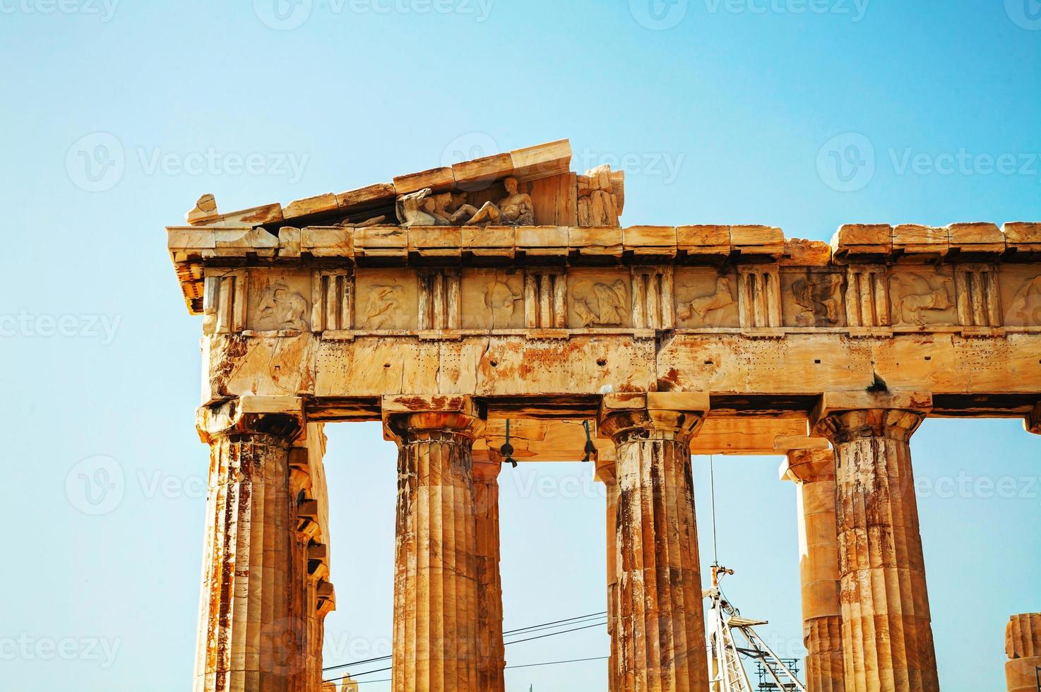 Parthénon à l'Acropole d'Athènes, Grèce photo