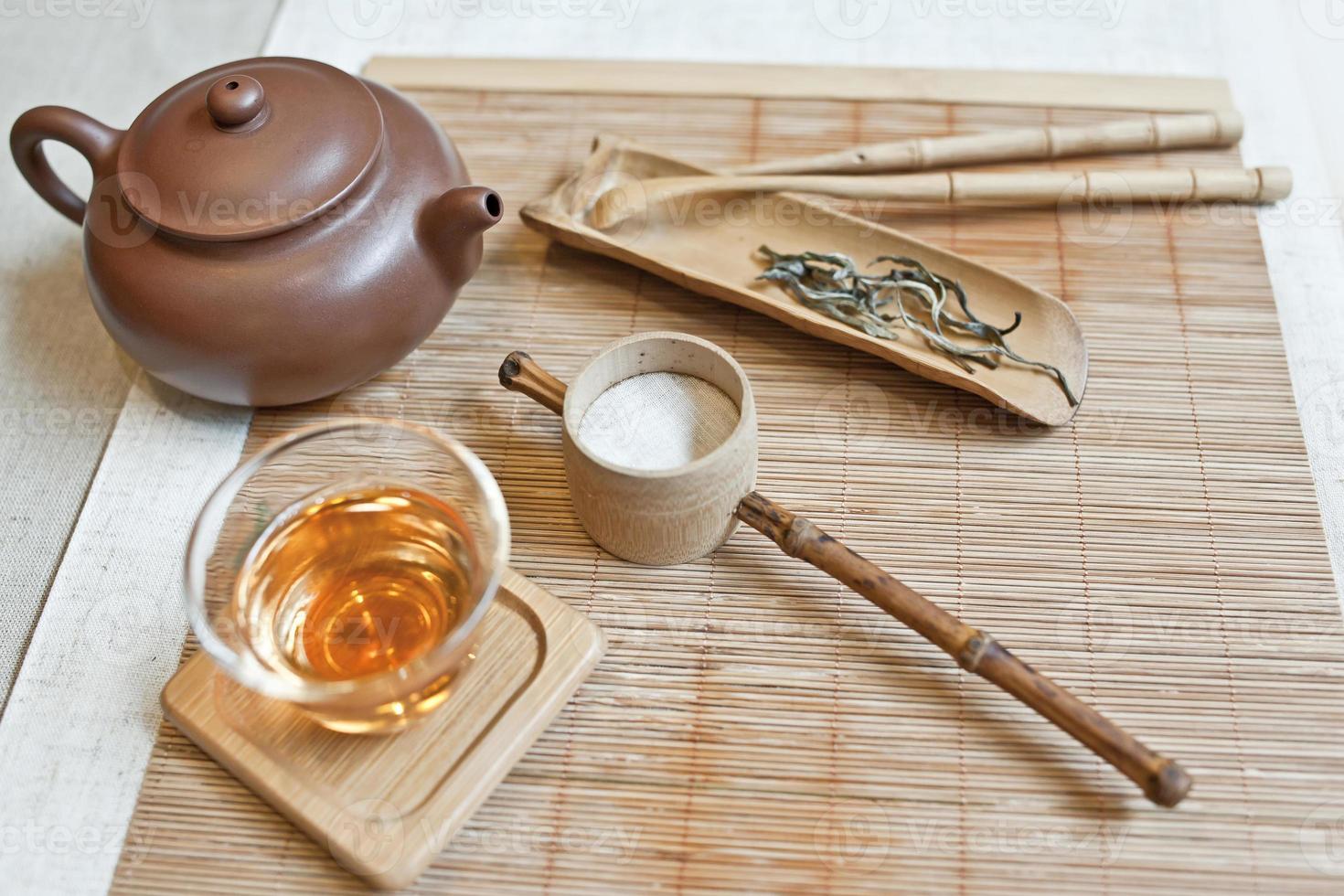 la cérémonie du thé chinois photo