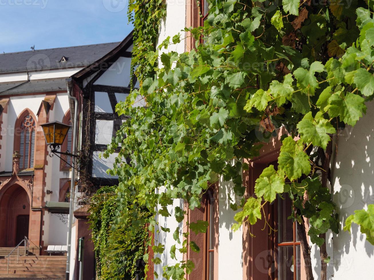 la petite ville de kandel dans le pfalz allemand photo