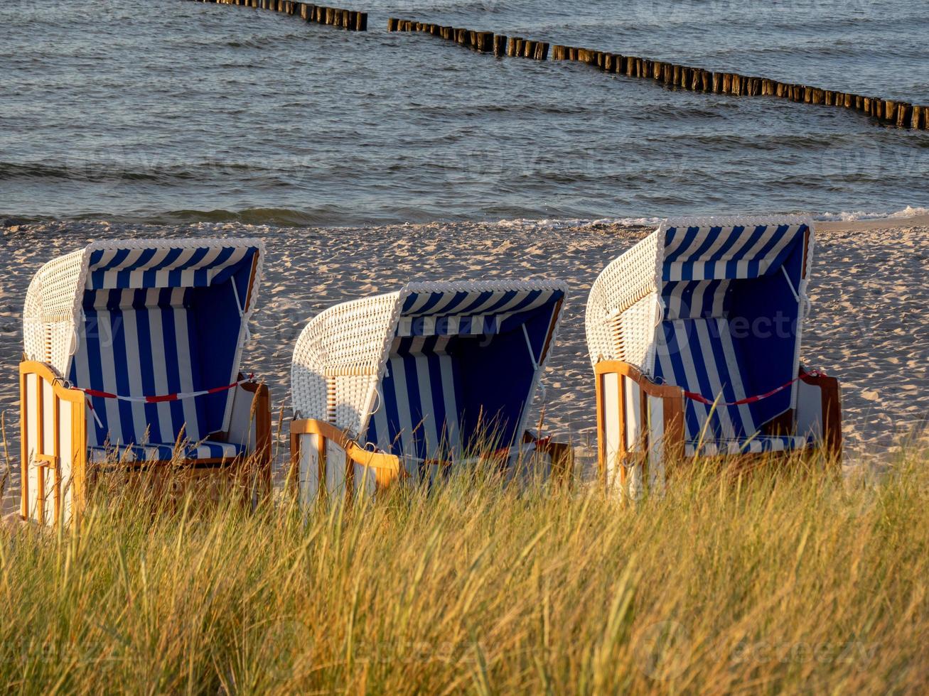 zingst à la mer baltique en allemagne photo