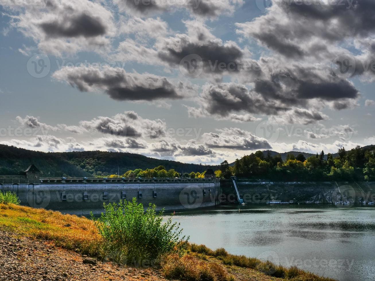 lac près de waldeck en allemagne photo