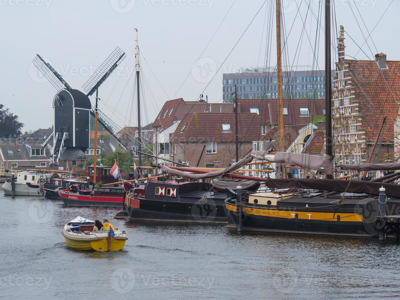 katwijk et leiden à la mer du nord photo