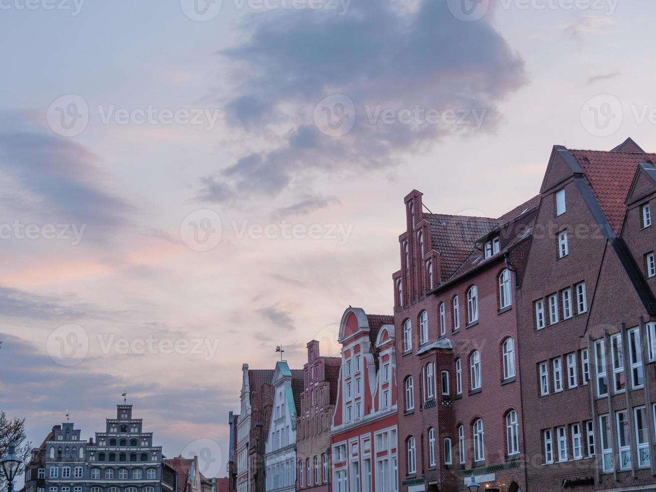 la ville de lunebourg dans le nord de l'allemagne photo