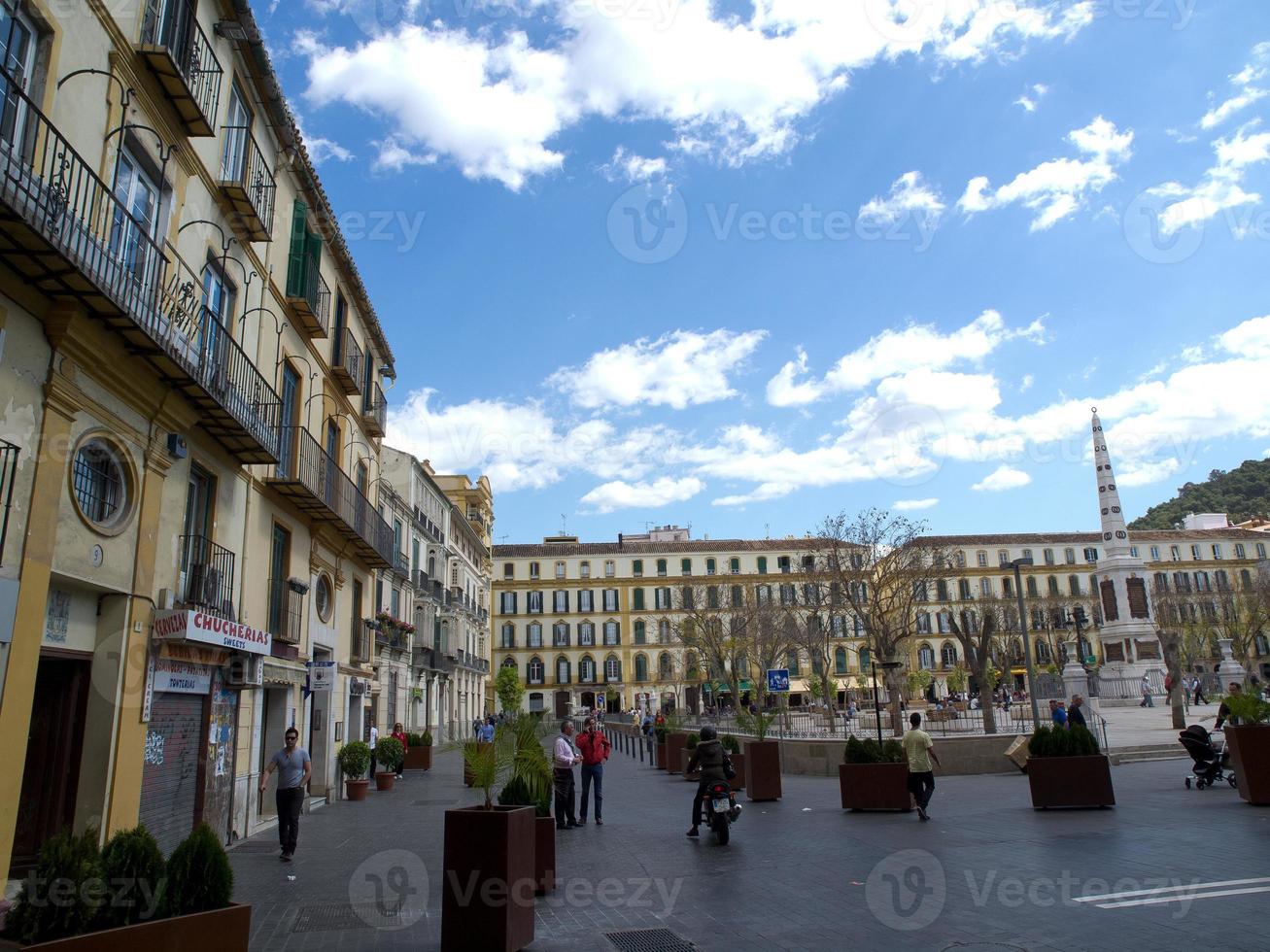 ville de malaga en espagne photo