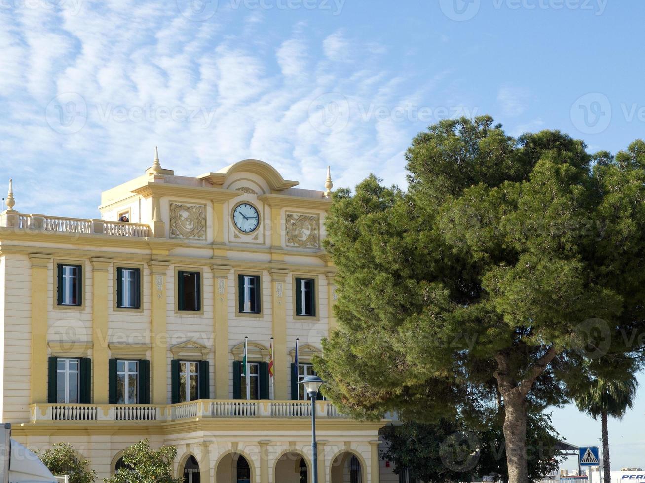 ville de malaga en espagne photo