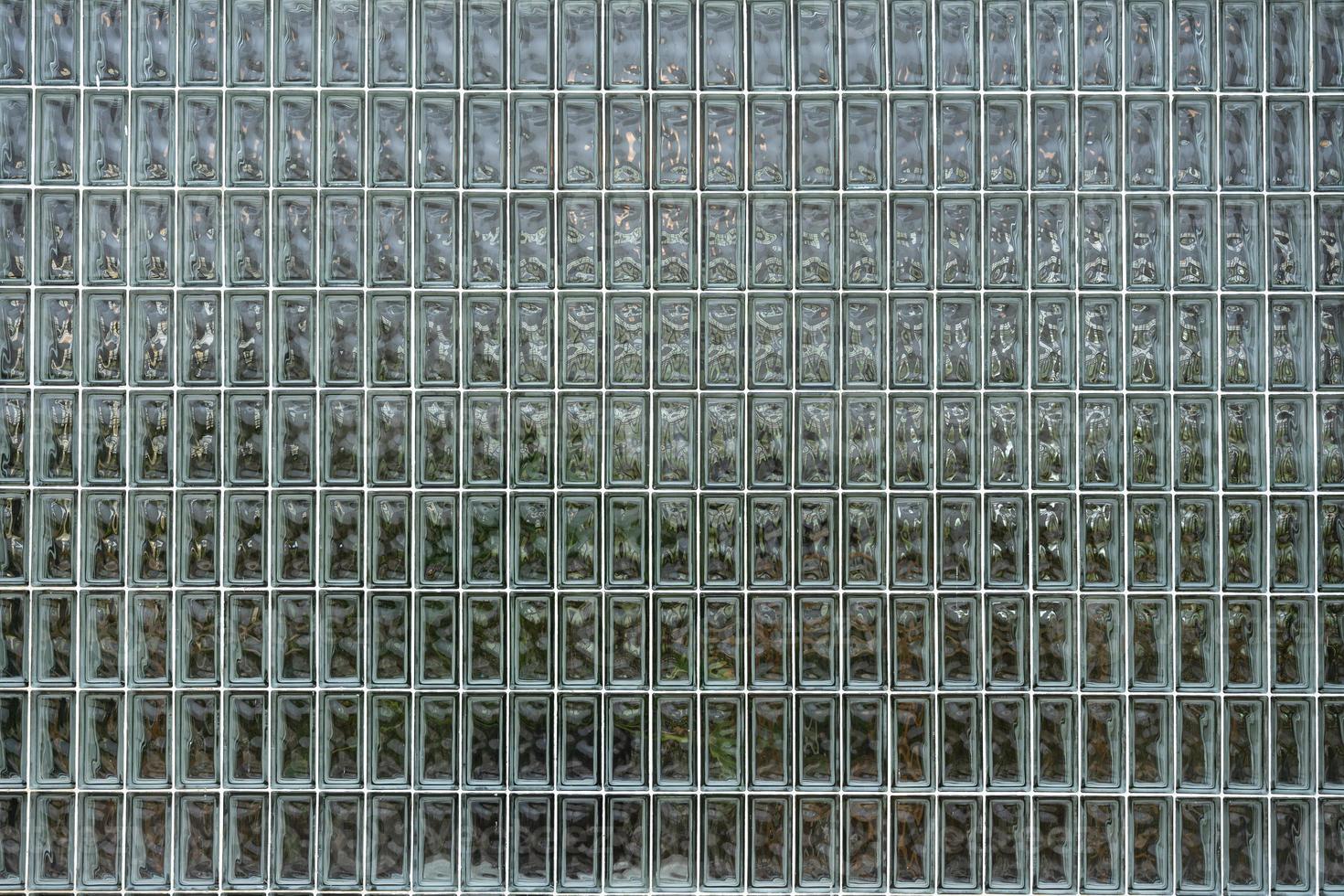 motif de blocs de verre brillant de fond de mur vintage photo