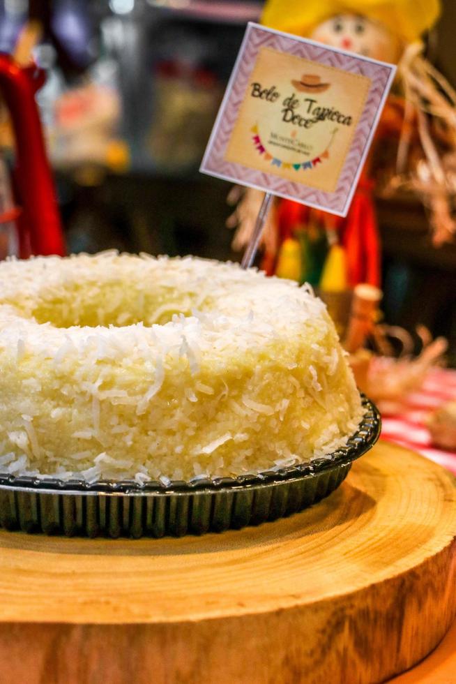 gâteau de noix de coco photo