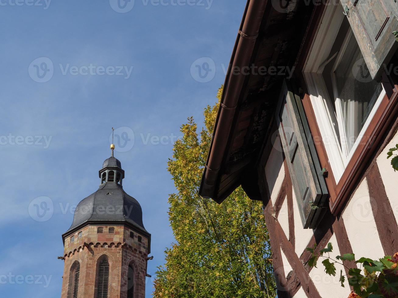 la petite ville de kandel dans le pfalz allemand photo