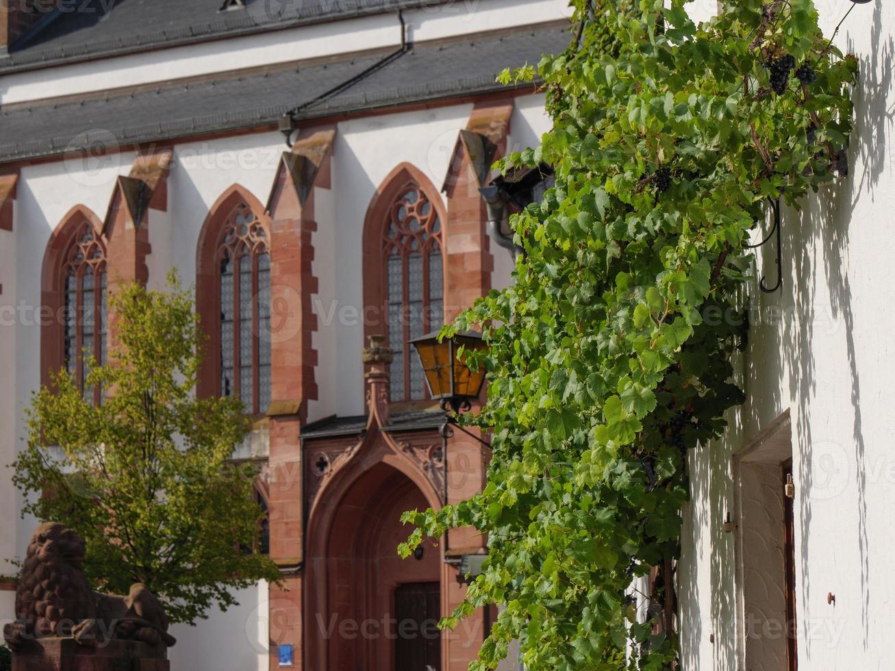 la petite ville de kandel dans le pfalz allemand photo