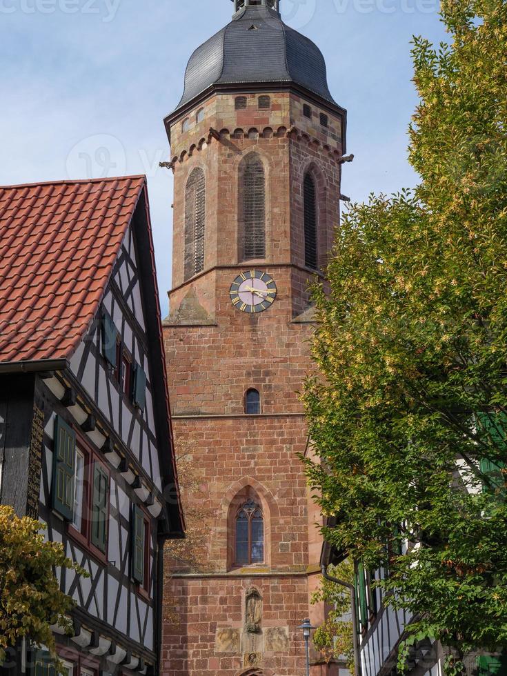 la petite ville de kandel dans le pfalz allemand photo