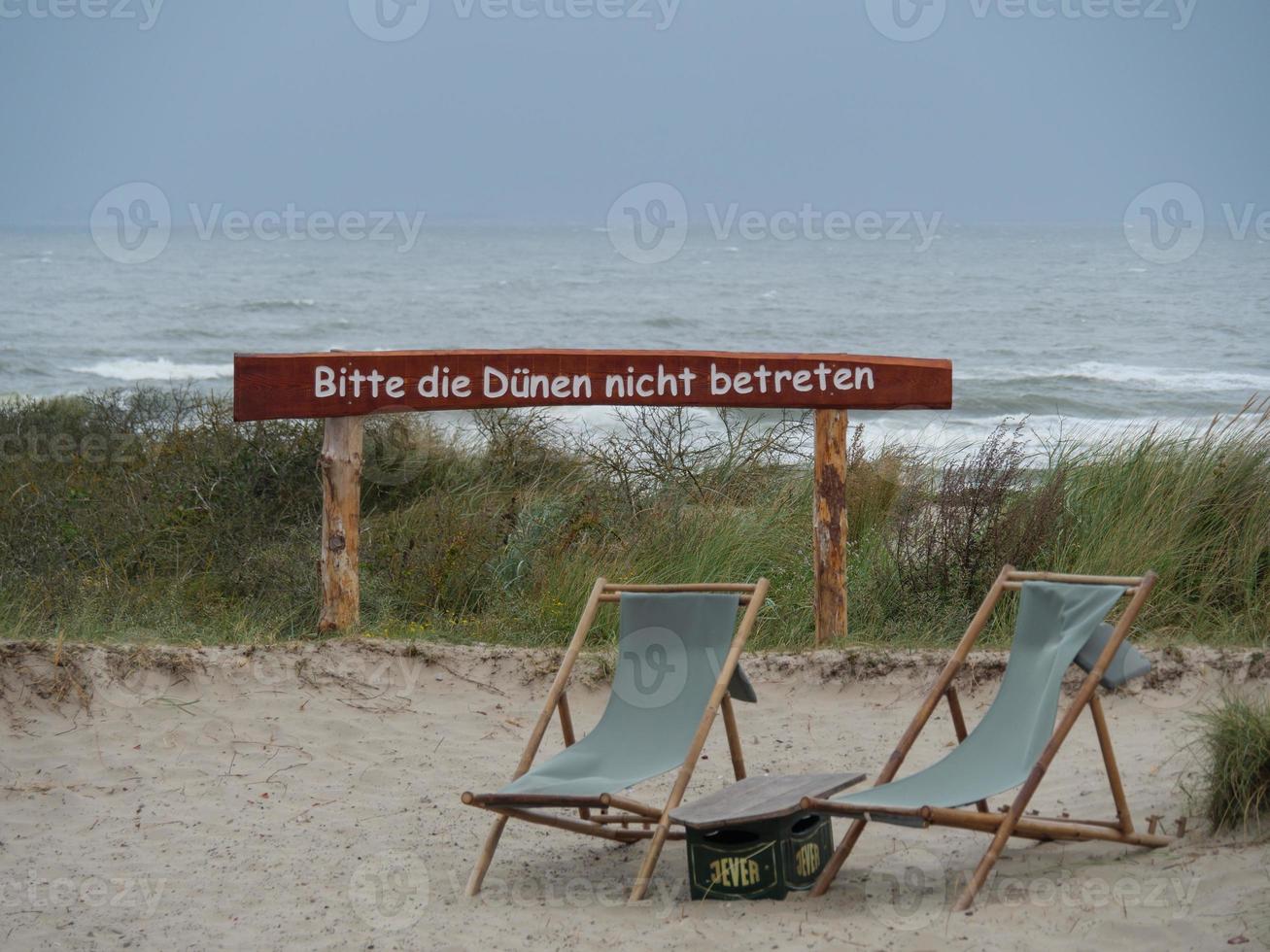 île de juist en allemagne photo