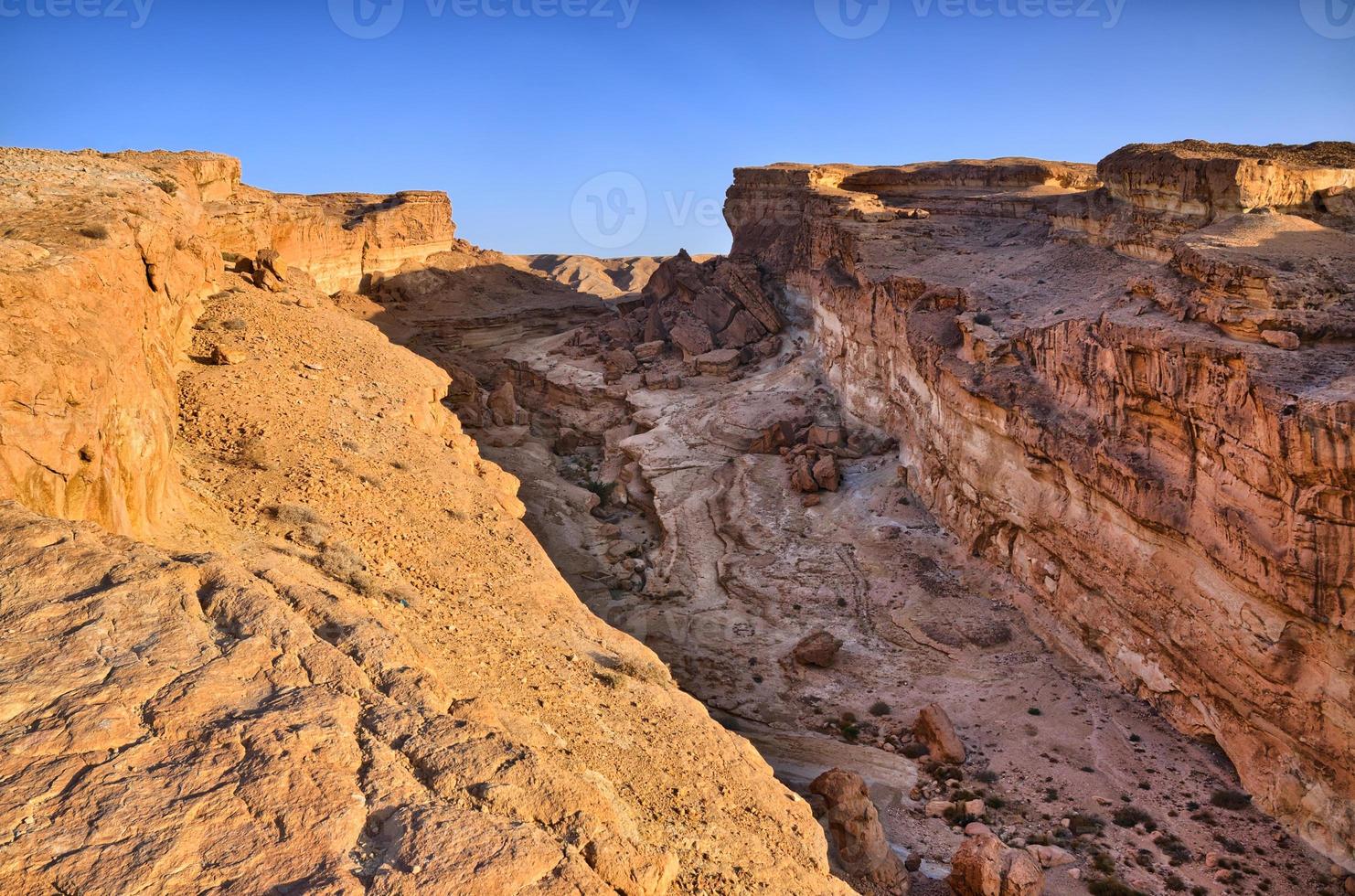 canyon de tamerza, guerres des étoiles, désert du sahara, tunisie, afrique photo