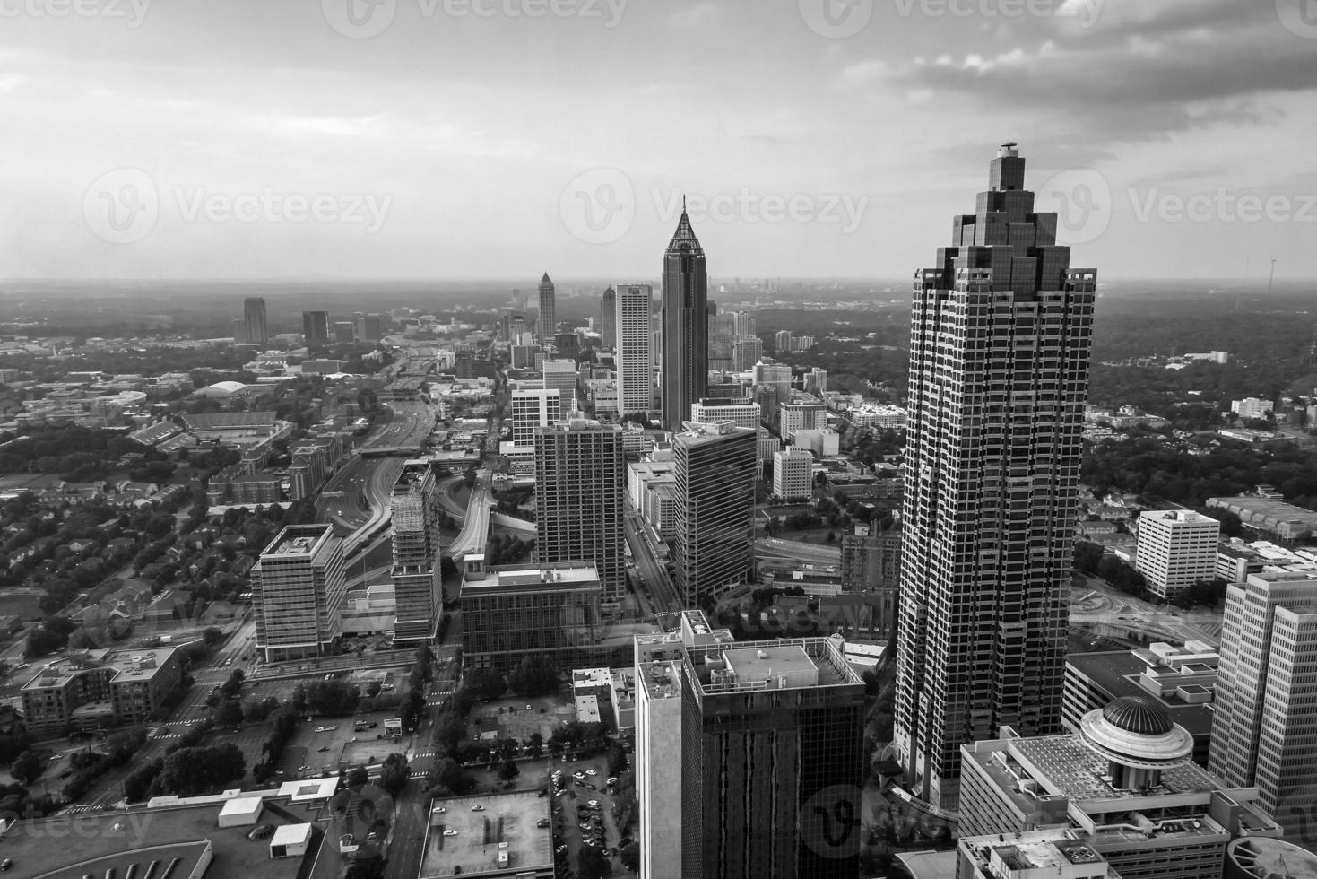 Skyline du centre-ville d'Atlanta, Géorgie photo