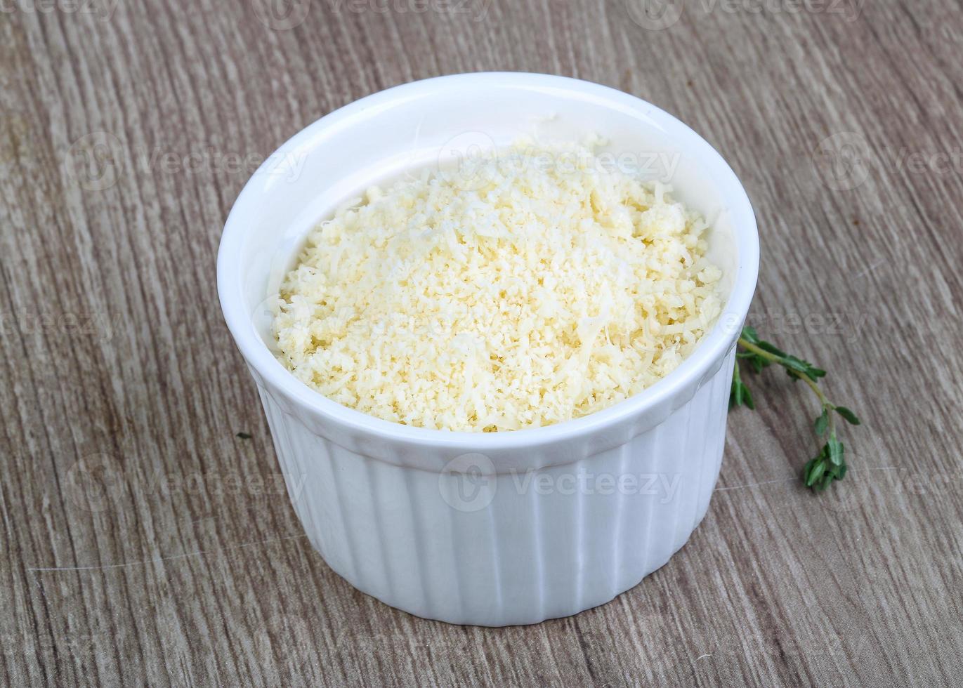 Recette de fromage parmesan râpé