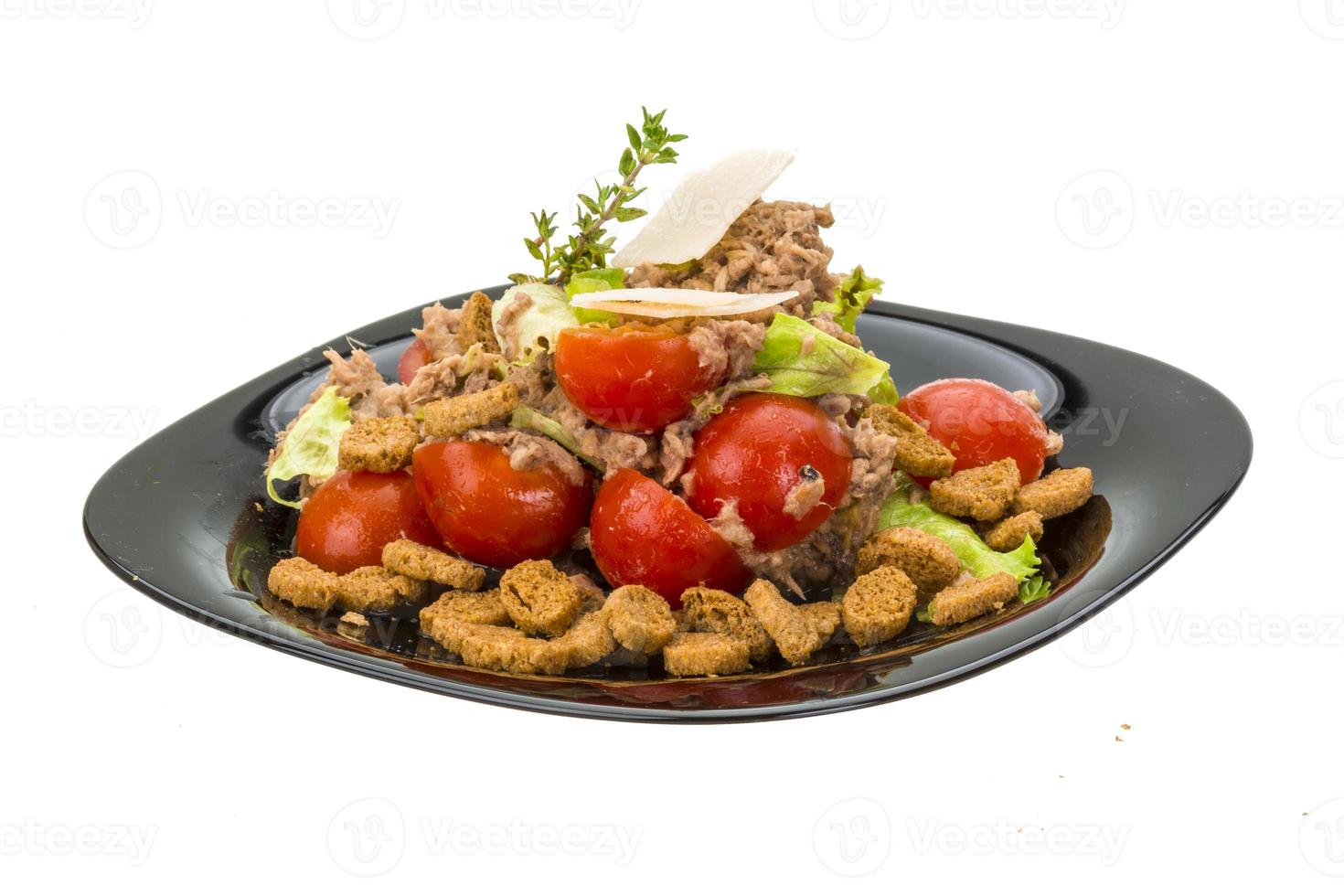 salade au thon et tomate photo
