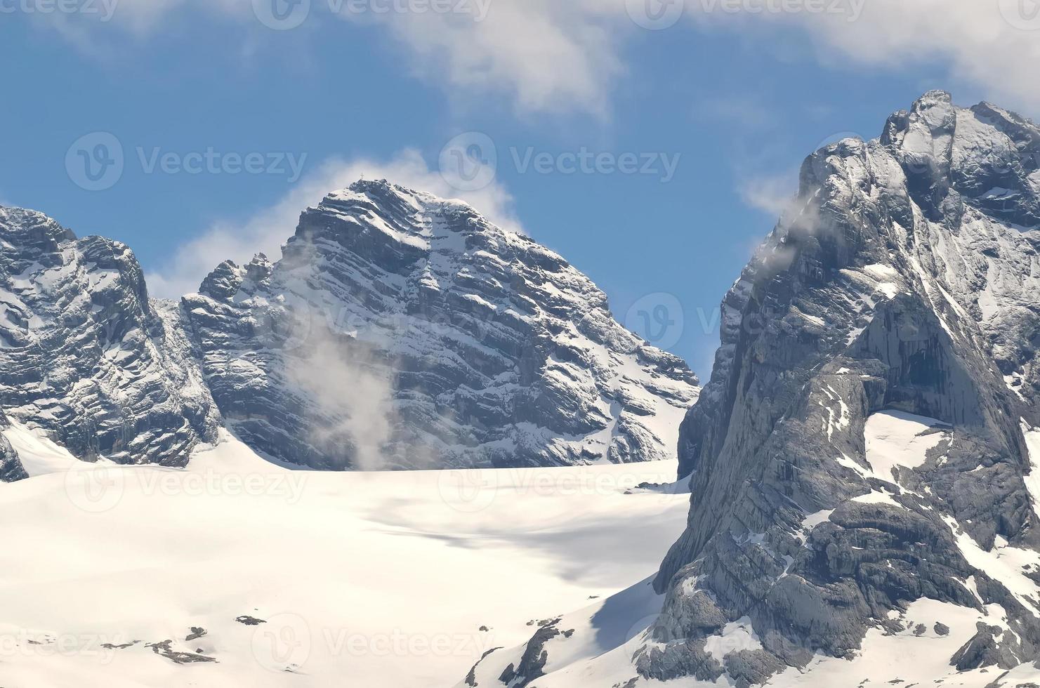 paysage de montagne en Autriche. photo